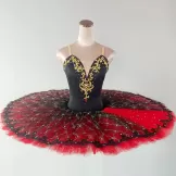 Red Don Quixote Professional Ballet Tutu Spanish Costumes Style