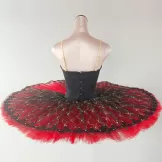 Red Don Quixote Professional Ballet Tutu Spanish Costumes Style