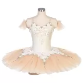 Champagne Pancake Ballet Tutu Dance Wear Basic Cost-Effective