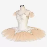 Champagne Pancake Ballet Tutu Dance Wear Basic Cost-Effective