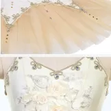 Champagne Pancake Ballet Tutu Dance Wear Basic Cost-Effective