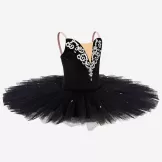 Black Swan Ballet Tutu Pancake Tutu Costumes For Girl Cost-Effective