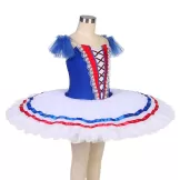 Ballet Paris Flame Costume Competition Children Adult Basic Tutu Skirt 