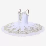 White Ballet Tutu Costumes Girl Dress Swan Lake Basic