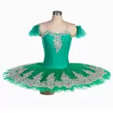 Green Ballet Tutu Costumes Girl Dress Esmeralda Basic