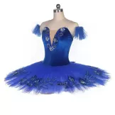 Ballet Blue Tutu Bluebird Costumes For Girl Audlt Baisc