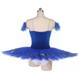 Ballet Blue Tutu Bluebird Costumes For Girl Audlt Baisc