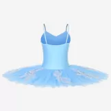 Sky Blue Ballet Tutu Dress Bluebird Variation Dance Wear Basic