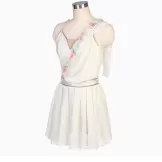 Professional Ballet White Cupid Costumes Romantic Dress