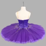 Purple Lilac Fairy Variation Professional Ballet Tutu Dress